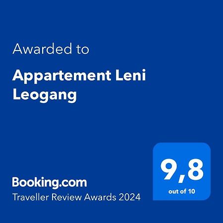 Appartement Leni 레오강 외부 사진