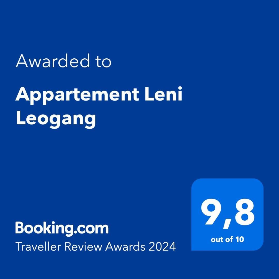 Appartement Leni 레오강 외부 사진